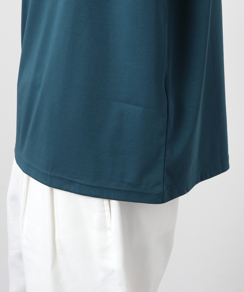 JOURNAL STANDARD（ジャーナルスタンダード）の「【接触冷感】SCTC70 ひんやりコットン オーバーサイズTシャツ（Tシャツ/カットソー・メンズ・ホワイト/ベージュ/ライトグリーン/アーミー/ブラック系その他・SMALL/MEDIUM/LARGE）」の15枚目の写真
