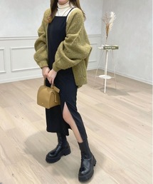 apres jour | スリットキャミワンピース【ZOZOTOWN限定アイテム】(ワンピース)