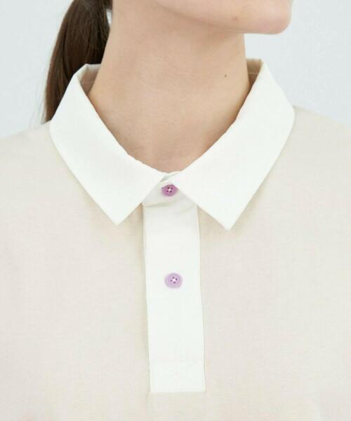 FRAPBOIS PARK（フラボアパーク）の「ラガーシャツ（シャツ/ブラウス・レディース・ホワイト系その他/ブルー系その他・1/2/3）」の6枚目の写真