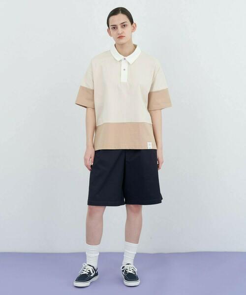 FRAPBOIS PARK（フラボアパーク）の「ラガーシャツ（シャツ/ブラウス・レディース・ホワイト系その他/ブルー系その他・1/2/3）」の21枚目の写真