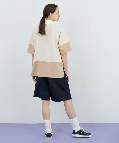 FRAPBOIS PARK（フラボアパーク）の「ラガーシャツ（シャツ/ブラウス・レディース・ホワイト系その他/ブルー系その他・1/2/3）」の11枚目の写真