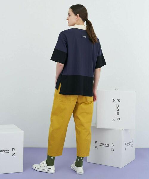 FRAPBOIS PARK（フラボアパーク）の「ラガーシャツ（シャツ/ブラウス・レディース・ホワイト系その他/ブルー系その他・1/2/3）」の19枚目の写真