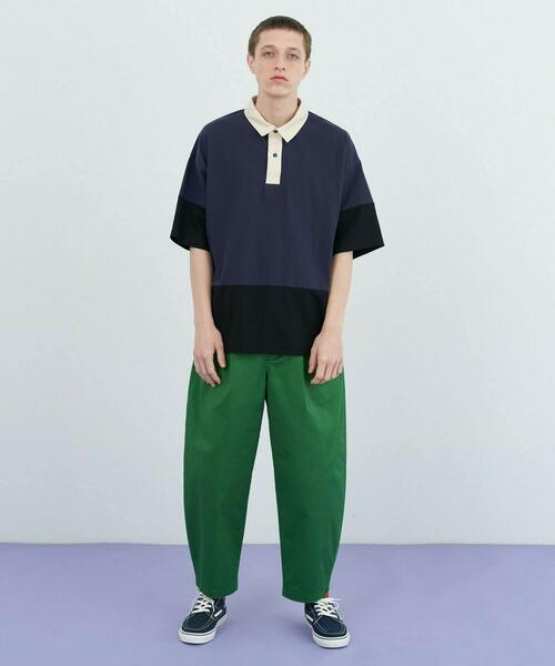 FRAPBOIS PARK（フラボアパーク）の「ラガーシャツ（シャツ/ブラウス・レディース・ホワイト系その他/ブルー系その他・1/2/3）」の9枚目の写真