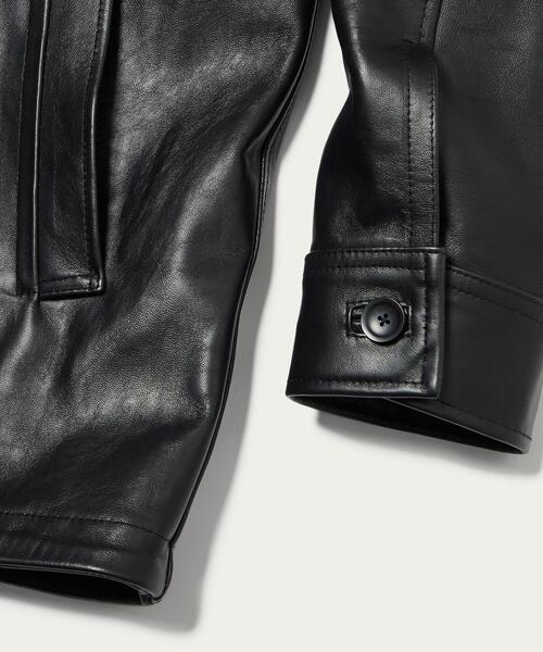 Schott(ショット)の「【別注】 <Schott(ショット)> Schott CAR COAT/ジャケット(その他アウター・メンズ・ブラック・L/XL/M)」の10枚目の写真