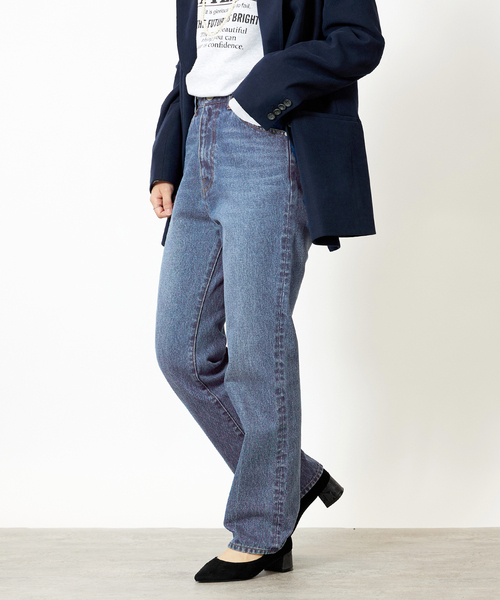 B.C STOCK(ベーセーストック)の「リニア フレア 5PK JEAN(デニムパンツ・レディース・グレー/サックスブルー/ブルー・SMALL/MEDIUM)」の10枚目の写真