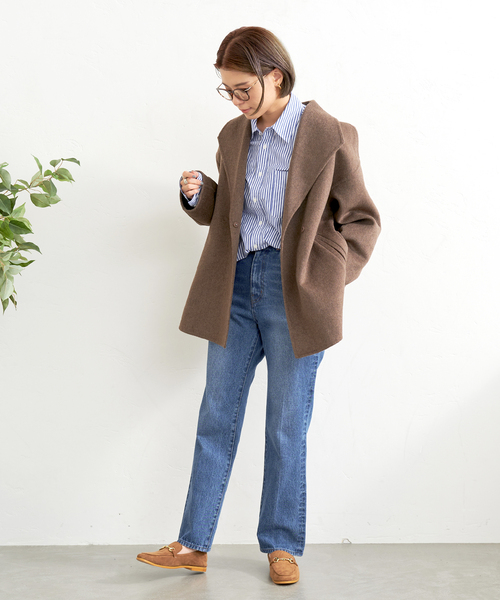 B.C STOCK(ベーセーストック)の「リニア フレア 5PK JEAN(デニムパンツ・レディース・グレー/サックスブルー/ブルー・SMALL/MEDIUM)」の19枚目の写真