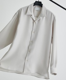 UNITED TOKYO | ドレープドライオープンカラーLSシャツ(シャツ/ブラウス)