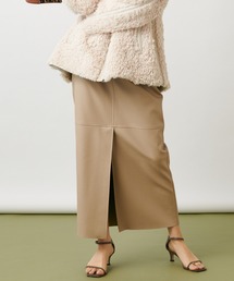 COLLAGE GALLARDAGALANTE | ヴィーガンレザータイトスカート/手洗い可(スカート)