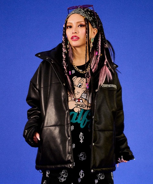GALFY（ガルフィー）の「【GALFY/ガルフィー】犬暖嘘革 中綿ジャケット