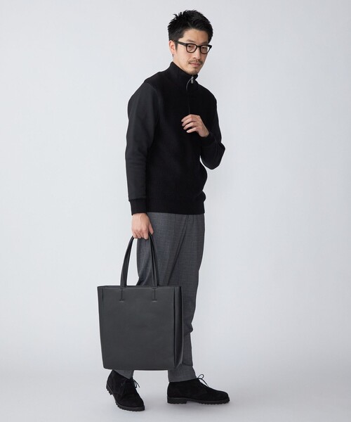 SHIPS（シップス）の「SHIPS: T/R ポンチ プリント イージーパンツ（スラックス・メンズ・グレー/ネイビー/ブラウン・SMALL/MEDIUM/LARGE/X-LARGE）」の9枚目の写真