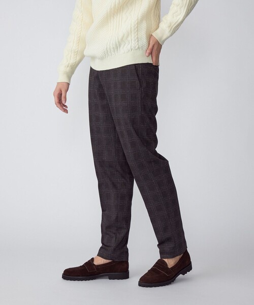 SHIPS（シップス）の「SHIPS: T/R ポンチ プリント イージーパンツ（スラックス・メンズ・グレー/ネイビー/ブラウン・SMALL/MEDIUM/LARGE/X-LARGE）」の11枚目の写真