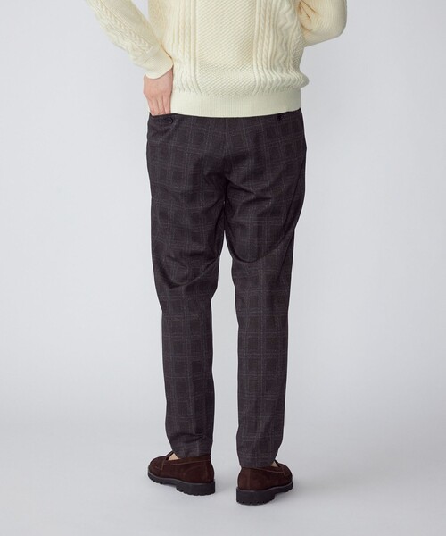 SHIPS（シップス）の「SHIPS: T/R ポンチ プリント イージーパンツ（スラックス・メンズ・グレー/ネイビー/ブラウン・SMALL/MEDIUM/LARGE/X-LARGE）」の12枚目の写真