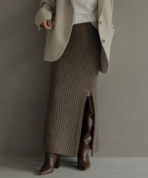 ETRE TOKYO | スリットリブヤクスカート(スカート)