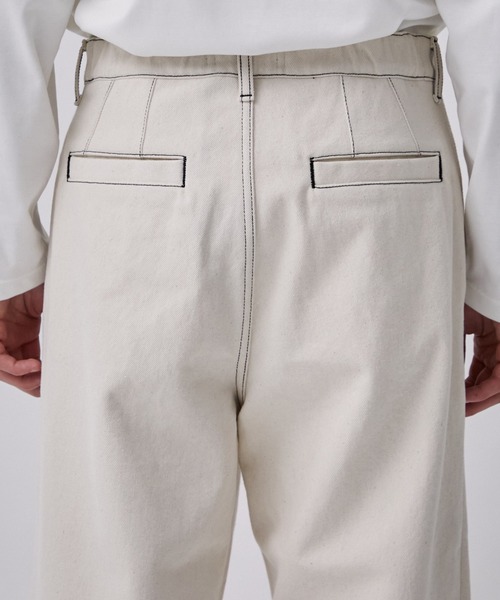 PUBLIC TOKYO（パブリックトウキョウ）の「PUBLIC DENIM カラーワイド（デニムパンツ・メンズ・ホワイト/ブラック/インディゴブルー・1/2/3）」の12枚目の写真