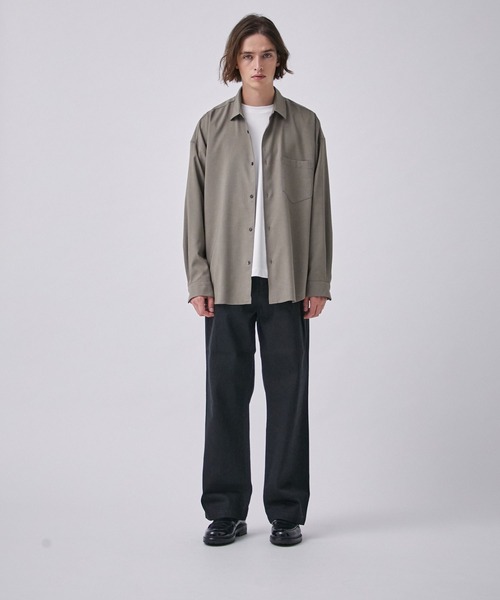 PUBLIC TOKYO（パブリックトウキョウ）の「PUBLIC DENIM カラーワイド（デニムパンツ・メンズ・ホワイト/ブラック/インディゴブルー・1/2/3）」の9枚目の写真