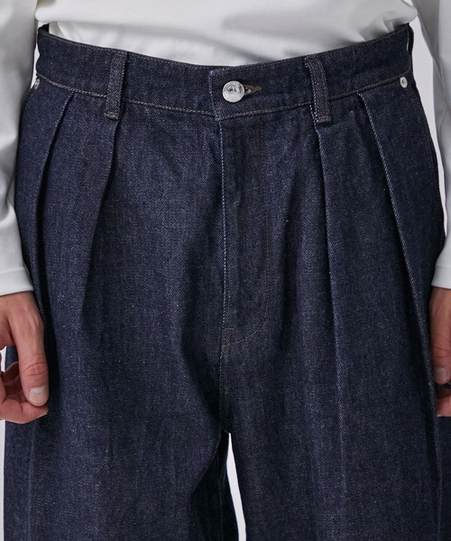 パンツ PUBLIC TOKYO DENIM COLORWIDE PUBLIC TOKYO（パブリックトウキョウ）の「PUBLIC DENIM COLOUR