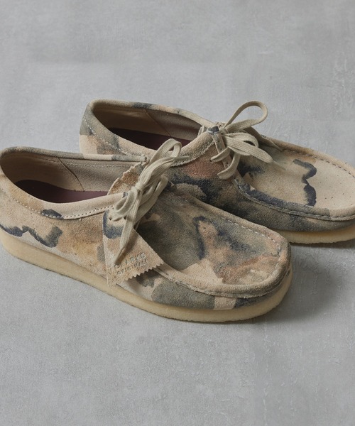 Clarks（クラークス）の「【CLARKS】WALLABEE/ワラビー 26155515 RWK（モカシン/デッキシューズ・メンズ・ベージュ/ブラック/ベージュ系2/マルチ/オフホワイト/ブラック系その他2/ブラウン/キャメル/グレー/ダークブラウン/イエロー/ネイビー/ネイビー系2/ブルー・7h/8/7/9/8h/ 9/4h/4/5h/6/5/10/9h）」の14枚目の写真