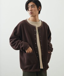 フリースカーディガン