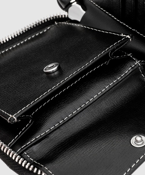 GANNI(ガニー)の「Banner Compact Zip Around Wallet(財布・レディース・ブラック・ONE SIZE)」の6枚目の写真