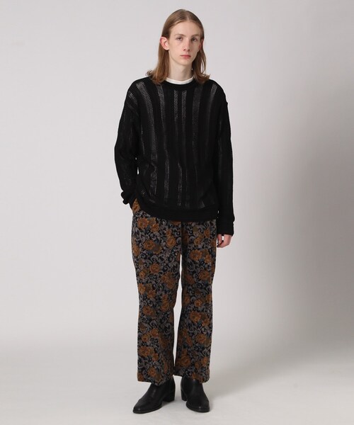 tk.TAKEO KIKUCHI(ティーケータケオキクチ)の「◆ドビーコールパンツ(その他パンツ・メンズ・ブラック/ベージュ系/ネイビー系・01/02/03)」の19枚目の写真