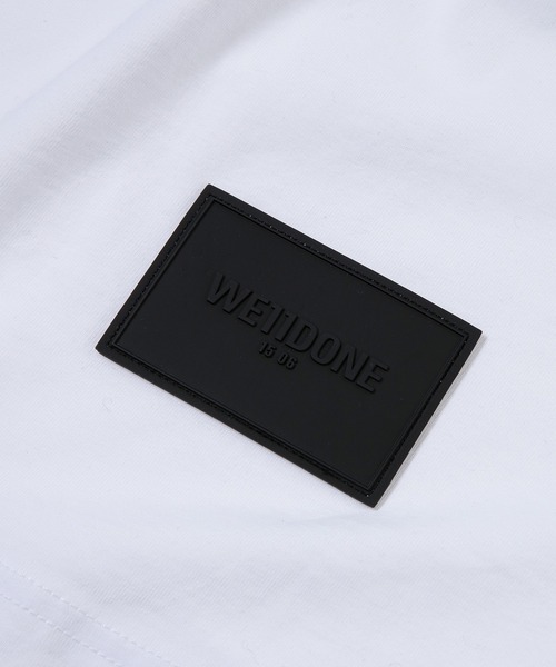 WE11DONE(ウェルダン)の「THUNDER WD LOGO LONG-SLEEVED T-SHIRT(Tシャツ/カットソー・レディース・ホワイト/ブラック・S/M)」の5枚目の写真