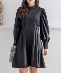 clear | ウエストタックミニワンピース ≪2022AW新作≫(ワンピース)