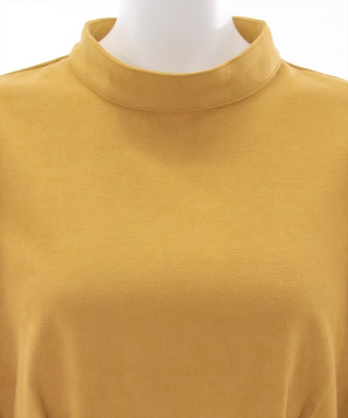 clear（クリア）の「ウエストタックミニワンピース（ワンピース・レディース・ブラック/ブラウン/マスタード/モカ/ダークオレンジ・F）」の10枚目の写真