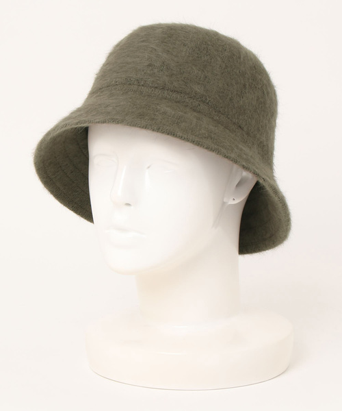 LBC（エルビーシー）の「シャギーポーラハット（ハット・レディース・ベージュ/ブラック/グリーン系・FREE）」の4枚目の写真