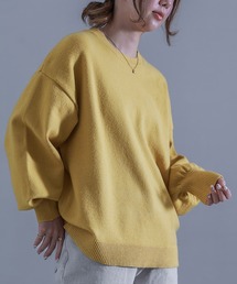 n'OrLABEL | 『ぽわん袖カラーニット』(ニット/セーター)