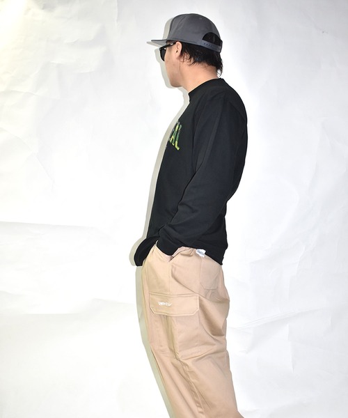 DOUBLE STEAL(ダブルスティール)の「Camo Round 長袖Tシャツ(Tシャツ/カットソー・メンズ・ホワイト/ブラック/アーミー・MEDIUM/LARGE/X-LARGE/XX-LARGE)」の15枚目の写真