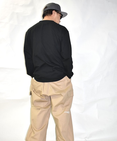 DOUBLE STEAL(ダブルスティール)の「Camo Round 長袖Tシャツ(Tシャツ/カットソー・メンズ・ホワイト/ブラック/アーミー・MEDIUM/LARGE/X-LARGE/XX-LARGE)」の16枚目の写真