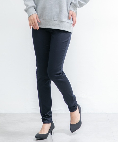 極美品 マスターバニー ストレートパンツ 紺 赤ライン 刺繍 日本製 サイズ1 スリムカラースキニー（股下76cm）（その他パンツ）｜Honeys