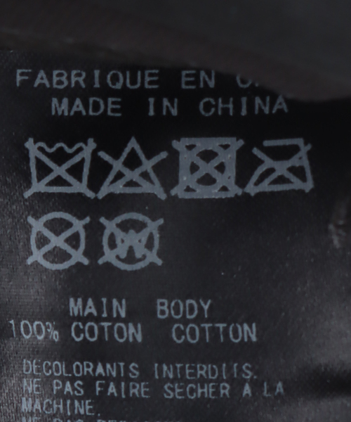 UNFOLLOW（アンフォロー）の「【YOHJI YAMAMOTO × NEW ERA】 YY-A22-0000-554（キャップ・メンズ・ブラック・3）」の13枚目の写真