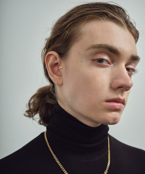 and cloud（アンドクラウド）の「Moon / Star Set Tragus Cuff（イヤーカフ・レディース・シルバー/ブラック/イエローゴールド・FREE）」の8枚目の写真