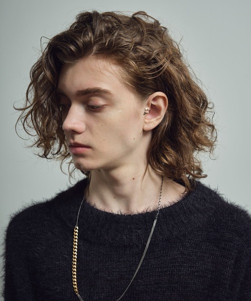 and cloud（アンドクラウド）の「Moon / Star Set Tragus Cuff（イヤーカフ・レディース・シルバー/ブラック/イエローゴールド・FREE）」の9枚目の写真