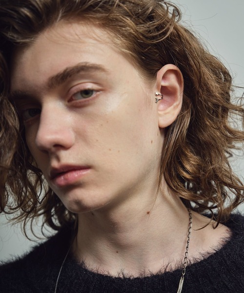 and cloud（アンドクラウド）の「Moon / Star Set Tragus Cuff（イヤーカフ・レディース・シルバー/ブラック/イエローゴールド・FREE）」の10枚目の写真