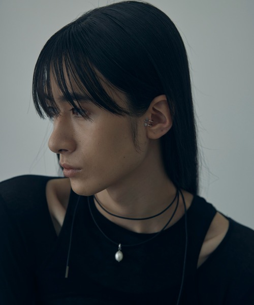 and cloud（アンドクラウド）の「Moon / Star Set Tragus Cuff（イヤーカフ・レディース・シルバー/ブラック/イエローゴールド・FREE）」の12枚目の写真