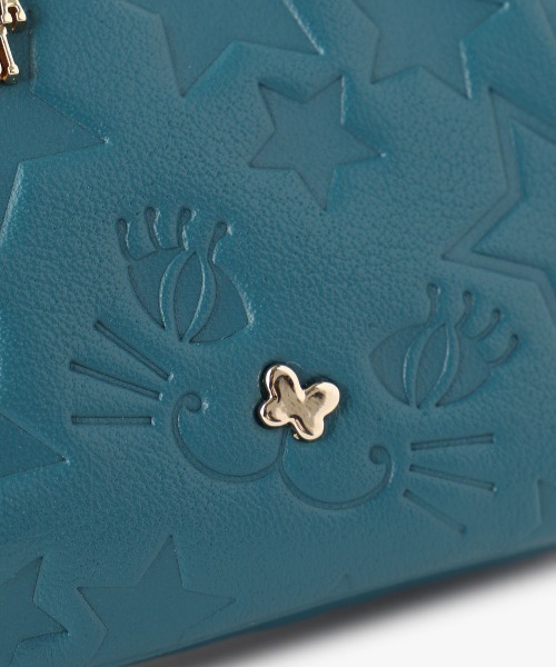 ANNA SUI（アナスイ）の「プレイングキャット 外口金二つ折り