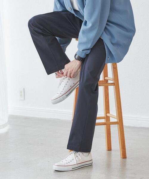 coen（コーエン）の「極楽FITテーパードパンツ23SS（スラックス・メンズ・ダークグレー/ネイビー/ダークグリーン/ブラック/モカ・L/S/XL/M）」の5枚目の写真