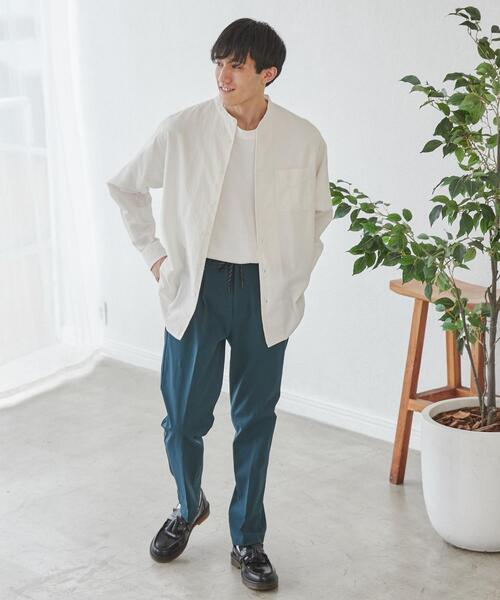 coen（コーエン）の「極楽FITテーパードパンツ23SS（スラックス・メンズ・ダークグレー/ネイビー/ダークグリーン/ブラック/モカ・L/S/XL/M）」の11枚目の写真