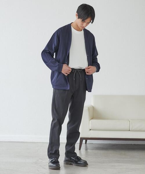 coen（コーエン）の「極楽FITテーパードパンツ23SS（スラックス・メンズ・ダークグレー/ネイビー/ダークグリーン/ブラック/モカ・L/S/XL/M）」の16枚目の写真