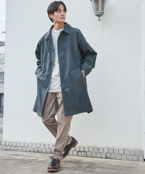 coen（コーエン）の「極楽FITテーパードパンツ23SS（スラックス・メンズ・ダークグレー/ネイビー/ダークグリーン/ブラック/モカ・L/S/XL/M）」の17枚目の写真