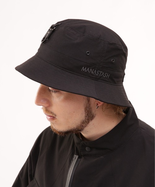 MANASTASH(マナスタッシュ)の「MANASTASH/マナスタッシュ/EXTRA MILE INFINITY BOONIE(ハット・メンズ・ブラック/オリーブ/オレンジ・FREE)」の2枚目の写真