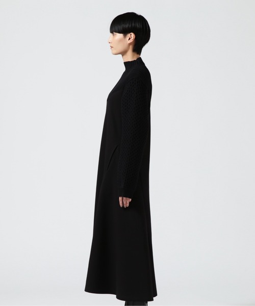 AULA AILA（アウラアイラ）の「AULA AILA（アウラ アイラ）別注フレアワンピース（ワンピース・レディース・ブラック/ブルー・0）」の13枚目の写真