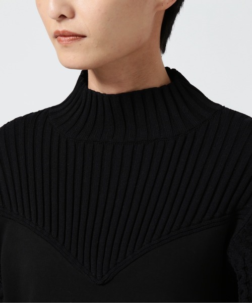 AULA AILA（アウラアイラ）の「AULA AILA（アウラ アイラ）別注フレアワンピース（ワンピース・レディース・ブラック/ブルー・0）」の10枚目の写真