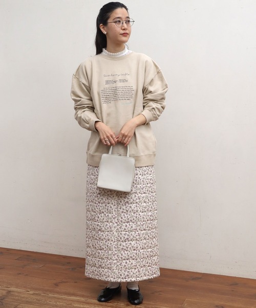 fig London(フィグロンドン)の「●recipe sweat(スウェット・レディース・ブラック/ボルドー/ベージュ・FREE)」の12枚目の写真