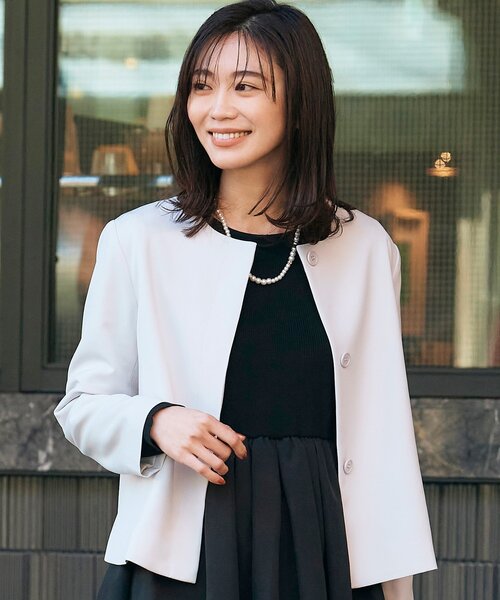 grove（グローブ）の「◇【洗える】防シワ対応のダブルクロス
