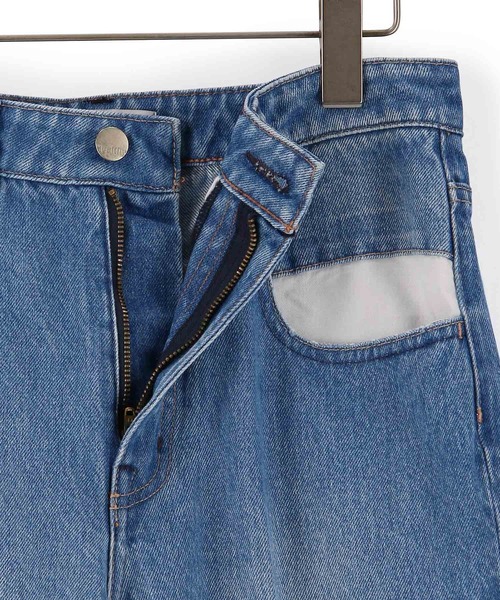 Healthy denim（ヘルシーデニム）の「【Healthy Denim】別注 Chili Pepper Highrise Straight（デニムパンツ・レディース・ブルー・2/3/1/0）」の7枚目の写真