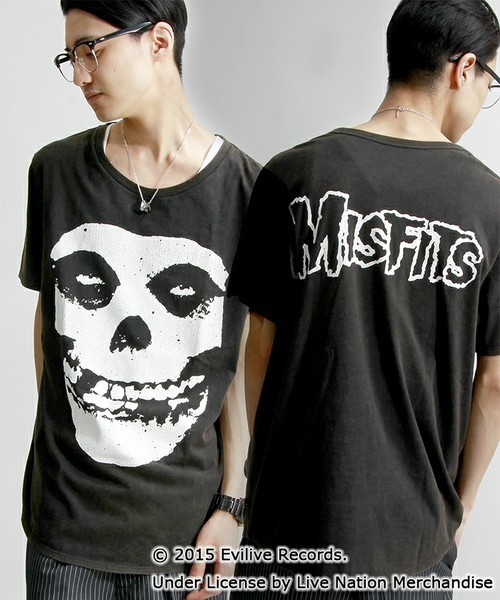 WEGO（ウィゴー）の「∴WEGO/MISFITSバンドT(S)（Tシャツ/カットソー・メンズ・ブラック/ブラック系その他・LARGE/MEDIUM）」の18枚目の写真