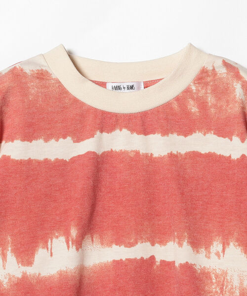 B:MING by BEAMS(ビーミングバイビームス)の「B:MING by BEAMS / タイダイ ロングスリーブ Tシャツ(100~140cm)(Tシャツ/カットソー・キッズ・チャコールグレー/レッド系その他7・140/110/100/130/120)」の14枚目の写真